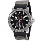 Ulysse Nardin Maxi Marine Diver Black Dial Automatic Men's Replica Watch 263-33-3/92