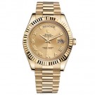 Replica Rolex Day-date II Champagne Automatic 18kt Yellow Gold Mens Watch