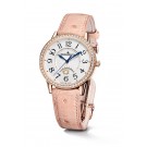 fake Jaeger-LeCoultre 3612420 Rendez-Vous Night & Day Large Pink Gold/Diamond/Silver