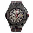 Hublot Big Bang Ferrari Black Ceramic watch 401.CX.0123.VR IQD6Q3 replica
