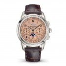 Best Patek Philippe Perpetual Calendar Chronograph With Salmon Dial 5270P-001 Replica Watch sale