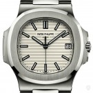 Cheap AAA Replica Patek Philippe Nautilus Silvery White Dial Stainless Steel 5711/1A-011