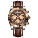 Breitling Chronomat 44 Stainless Steel & Gold Watch fake