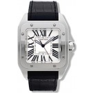 Replica Cartier Santos 100 Large Automatic Stainless Steel Watch W20073X8