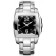 Chopard Two O Ten Black Dial Stainless Steel Ladies imitation Watch 118464-3001