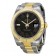 Replica Rolex Datejust II Black Roman Dial 18k Yellow Gold Fluted Bezel 116333BKRO