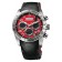 Replica Tudor Fastrider Ducati Red Dial Chronograph Black Leather 42000D