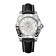 Replica Breitling Galactic 36 Automatic Mother of Pearl Diamond Dial Black Leather Strap Women's