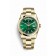 fake Rolex Day-Date 36 18 ct yellow gold 118208 Green Dial Watch