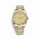 fake Rolex Day-Date 36 18 ct yellow gold 118238 Champagne-colour mother-of-pearl Jubilee design set diamonds Dial Watch