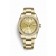 fake Rolex Day-Date 36 18 ct yellow gold 118348 Champagne-colour Dial Watch