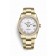 fake Rolex Day-Date 36 18 ct yellow gold 118348 White Dial Watch