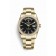Rolex Day-Date 36 18 ct yellow gold 118348 Black Dial Watch fake
