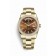 fake Rolex Day-Date 36 18 ct yellow gold 118348 Cognac Dial Watch