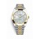 Rolex Datejust 41 Yellow Rolesor Oystersteel 18 ct yellow gold 126303 White mother-of-pearl set diamonds Dial Watch fake