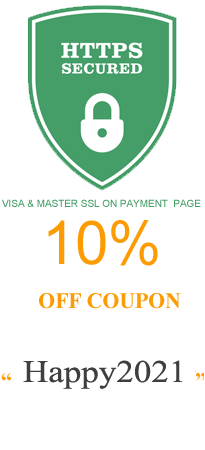 10% off when pay by bitcoin