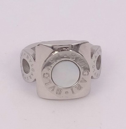 Bvlgari Ring in 18kt White Gold with 