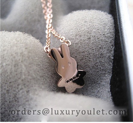 cartier bunny necklace