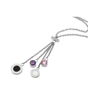 Bvlgari B.zero1 Charms Necklace in 18kt White Gold