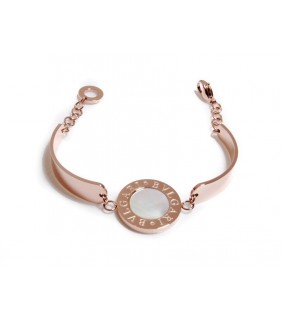 Bulgari Bvlgari Bracelets in Pink Gold with Mother of Pearl