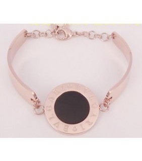 Bulgari Bvlgari Bracelets in Pink Gold with Black Onyx