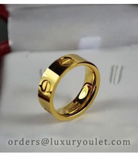 Cartier 18K Yellow Gold LOVE Ring