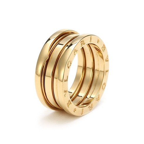 Bvlgari B.ZERO1 ring yellow gold 3 band ring AN191023 replica