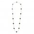 Pure replica Van Cleef & Arpels Alhambra long necklace yellow gold 14 motifs onyx