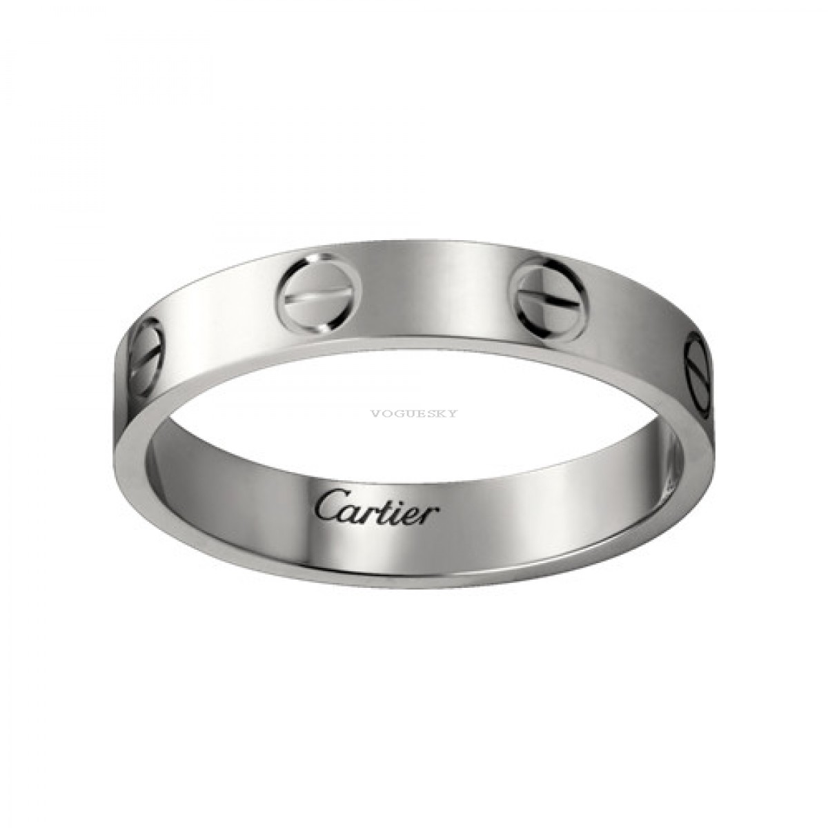 Cartier Platinum Love Ring - ASL5221 – LuxuryPromise