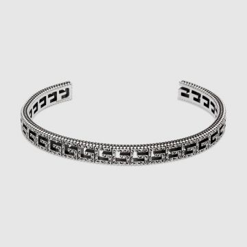 Men's Gucci Bracelet Diamantissima YBA295676001019 - Crivelli Shopping