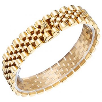 Fake Rolex Jubilee Gold-plated Wide Chain Bracelet With Red Enamel Businessmen Sale Online London