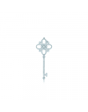 Top Sale Replica Tiffany Keys Floret Key Pendant Necklace Diamonds Jewelry Women Gift